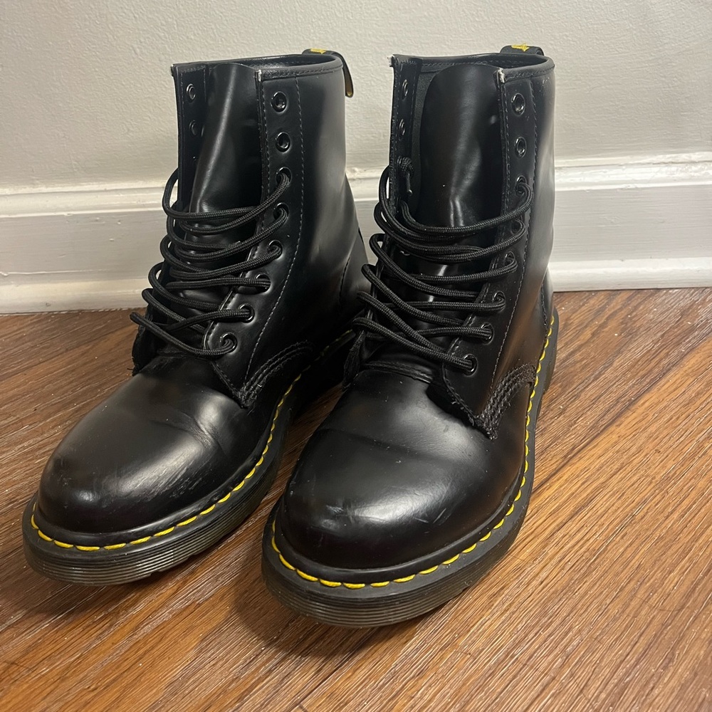 Dr. Martens Black Boots Size 9